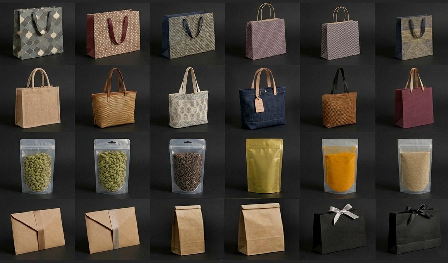 Ready-made Paper & Plastic Bags
